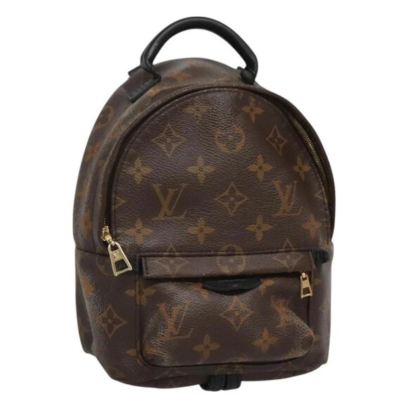 LOUIS VUITTON Monogram Palm Springs MINI Backpack M44873 LV Auth 126073 - Picture 1 of 16